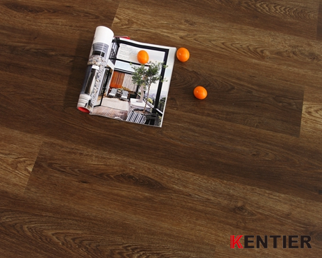 K3028-Dark Chocolate Luxury Vinyl Tile Flooring From Kentier